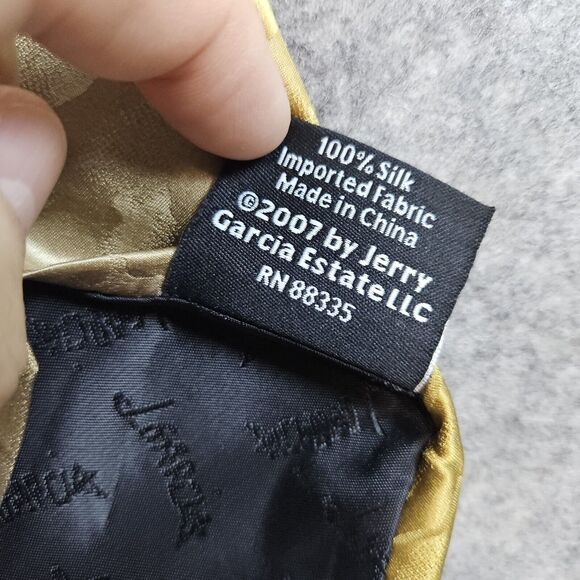 Jerry J. Garcia Necktie Poet Absorbs War Limited Edition Collection 45 100% Silk - Picture 5 of 8